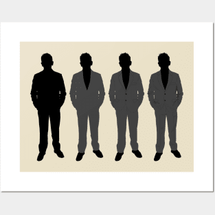 Man in suit Posters and Art